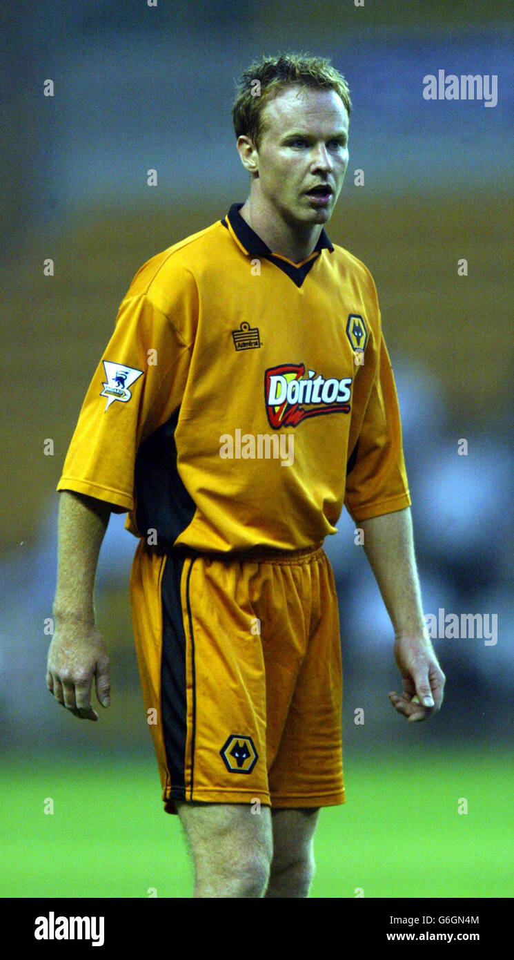 Jody Craddock in action for Wolves during their pre-season friendly match against Boavista of Portugal, at their Molineux stadium, Wolverhampton. Stock Photo