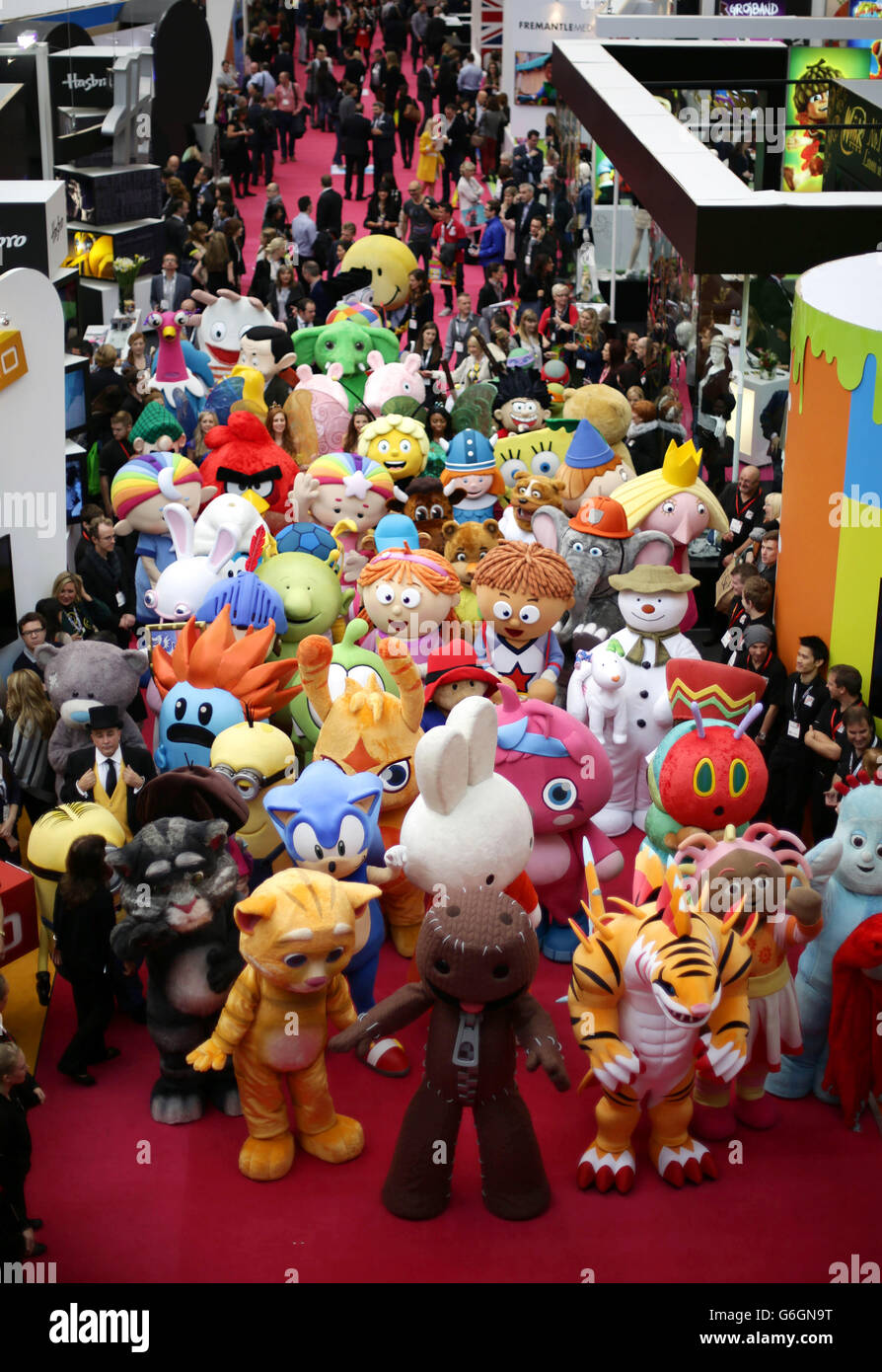 At the brand licensing europe exhibition hires stock photography and