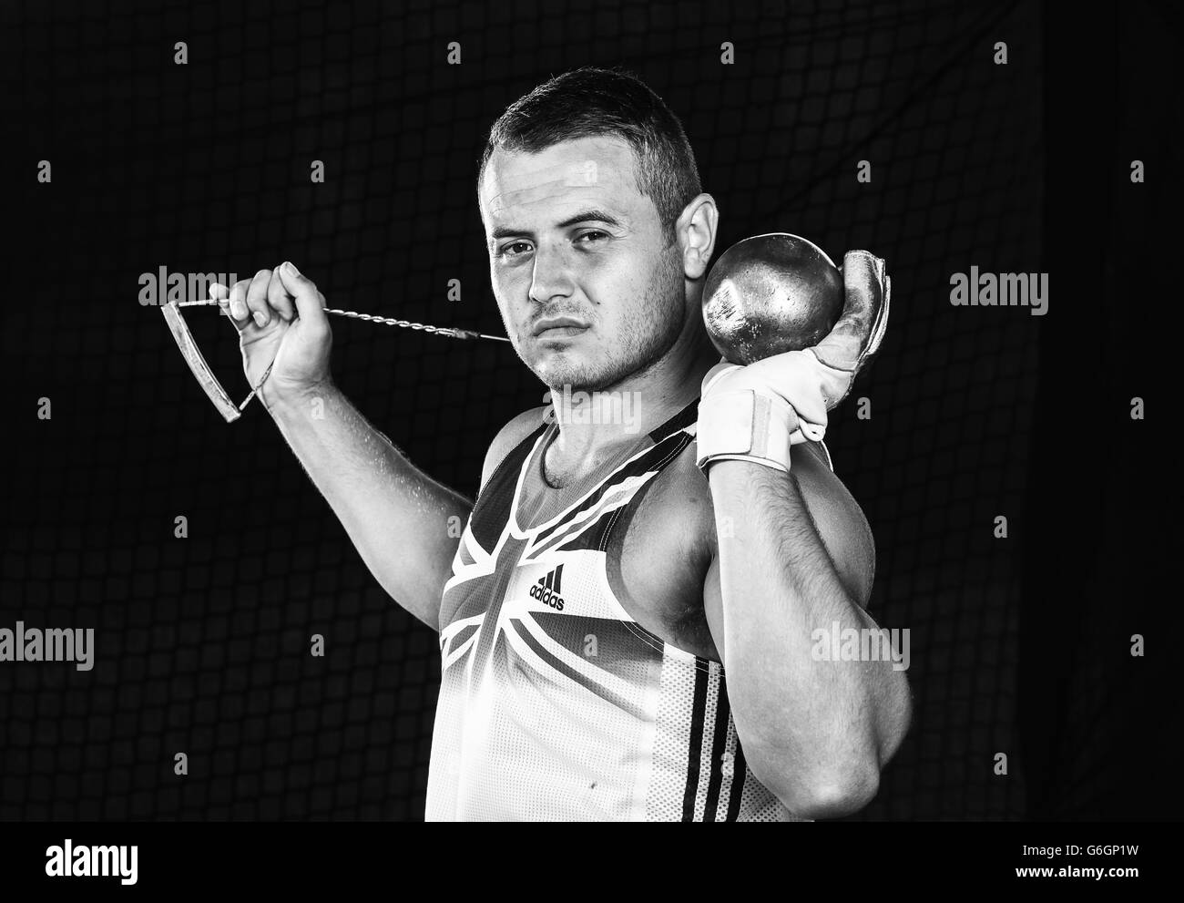Hammer thrower Mark Dry. Highlands hammer thrower Mark Dry will have no shortage of points to prove when he pulls on a Scotland vest and competes in front of a home crowd at next year's Commonwealth Games in Glasgow. See PA story SPORT Commonwealth Athletics Dry. Photo credit should read: Nick Potts/PA Wire. Stock Photo