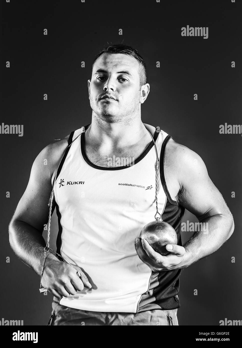 Hammer thrower Mark Dry. Highlands hammer thrower Mark Dry will have no shortage of points to prove when he pulls on a Scotland vest and competes in front of a home crowd at next year's Commonwealth Games in Glasgow. See PA story SPORT Commonwealth Athletics Dry. Photo credit should read: Nick Potts/PA Wire. Stock Photo