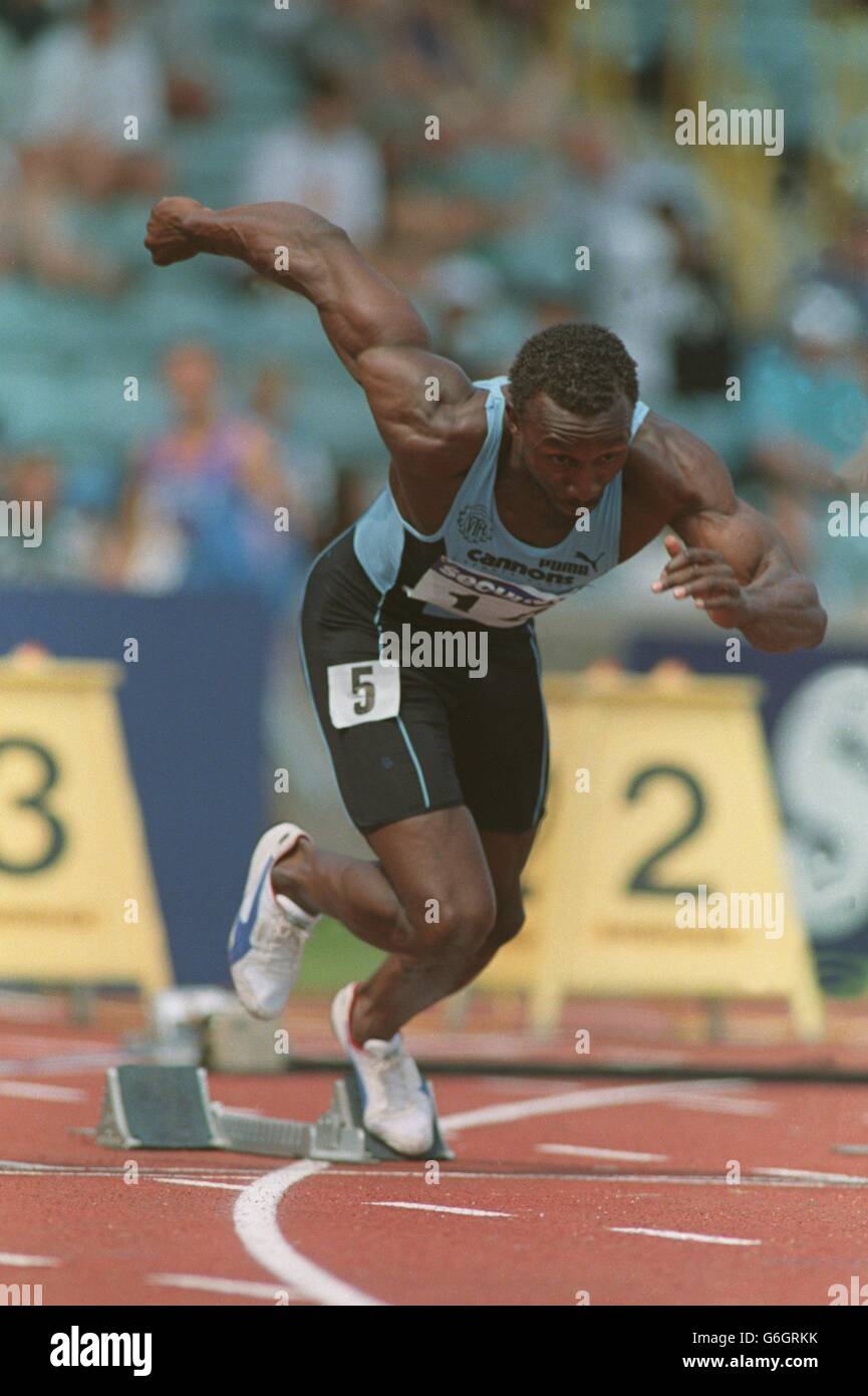 Athletics, British Olympic Trials, Birmingham Stock Photo