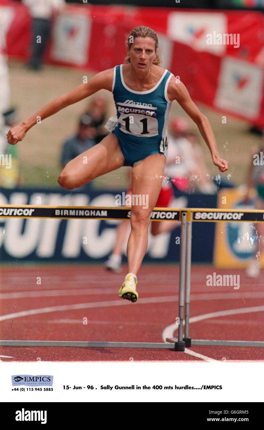 Athletics, British Olympic Trials, Birmingham Stock Photo Alamy