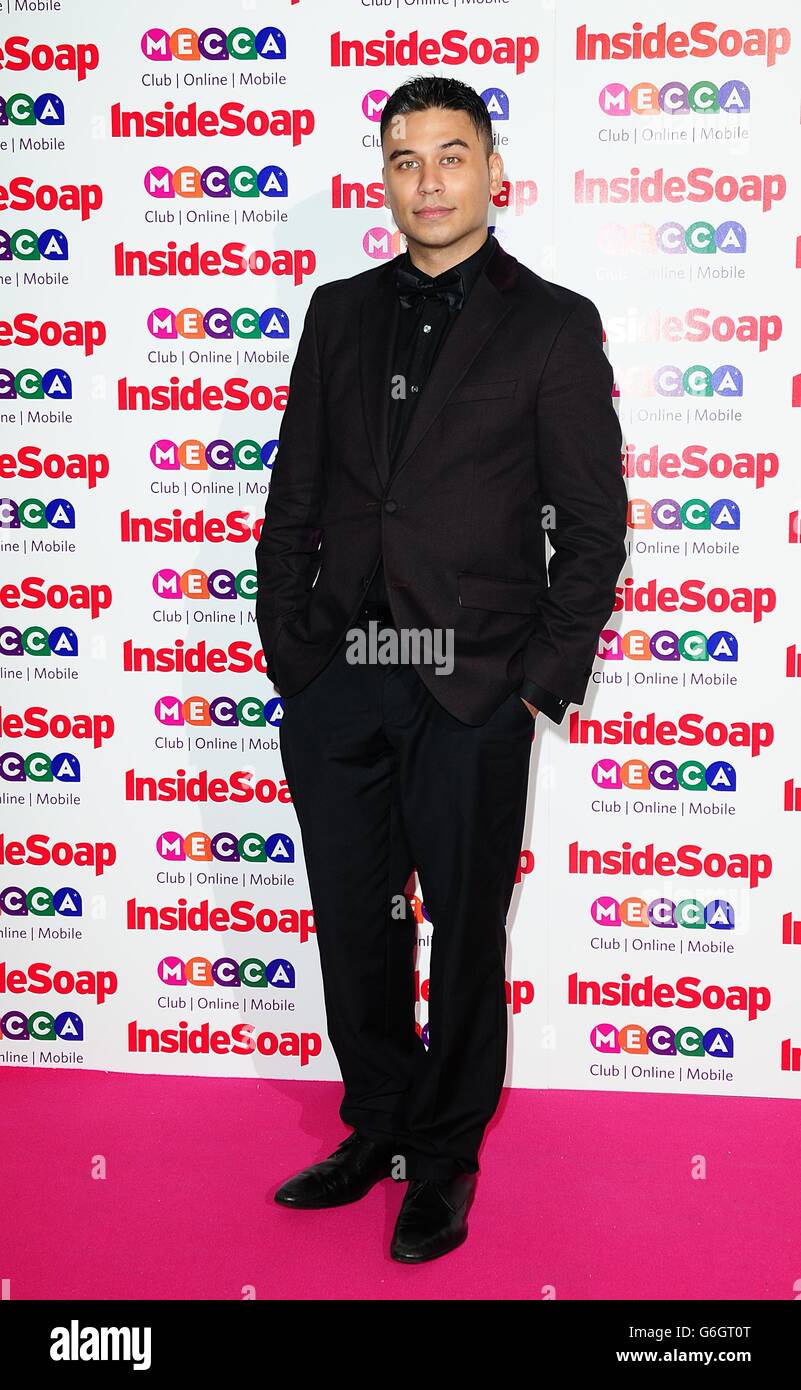 The Inside Soap Awards 2013 - London. Ricky Norwood at the 2013 Inside Soap Awards, Ministry of Sound, London. Stock Photo