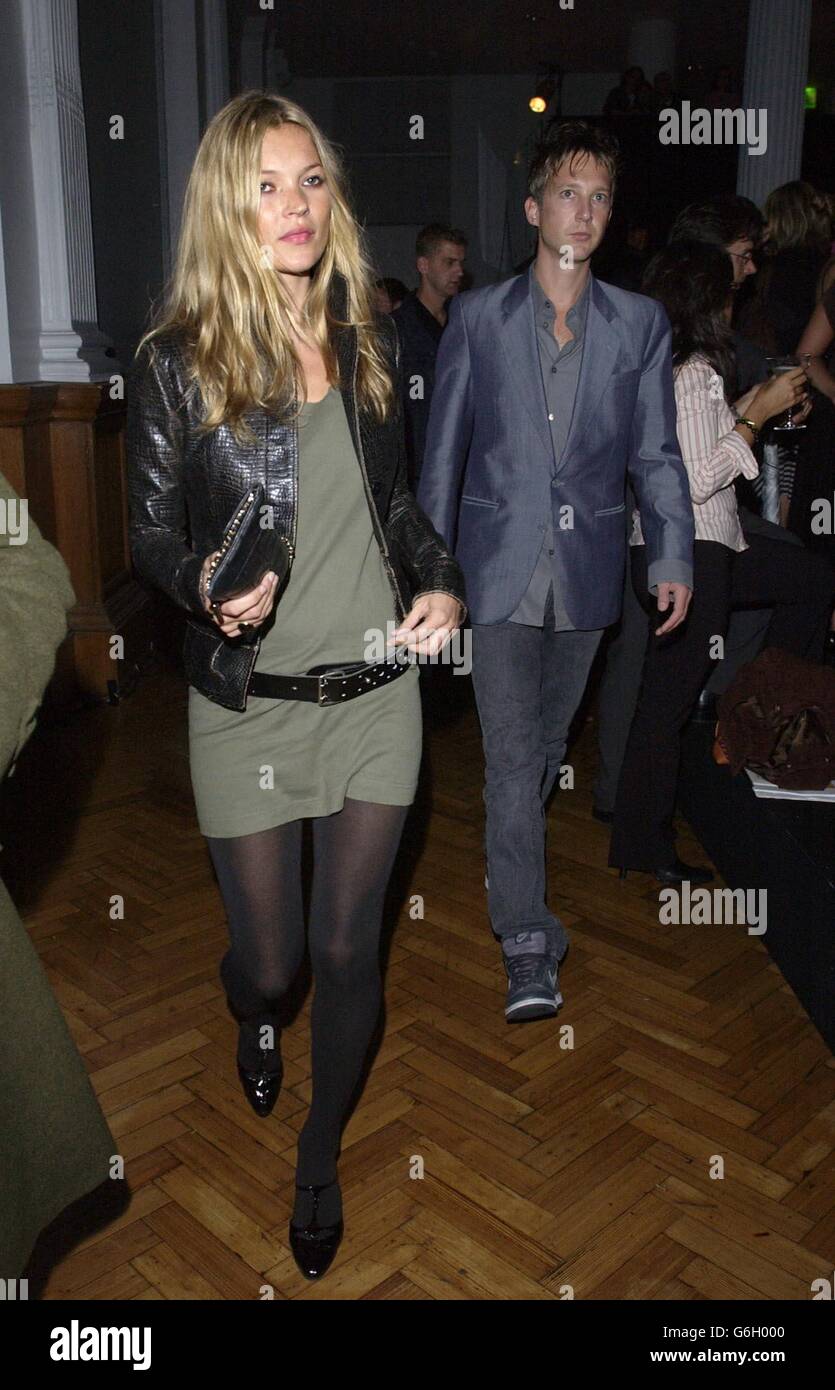 Miss X Kate　Moss Kate Moss and Jefferson Hack at the Frost French Spring/Summer