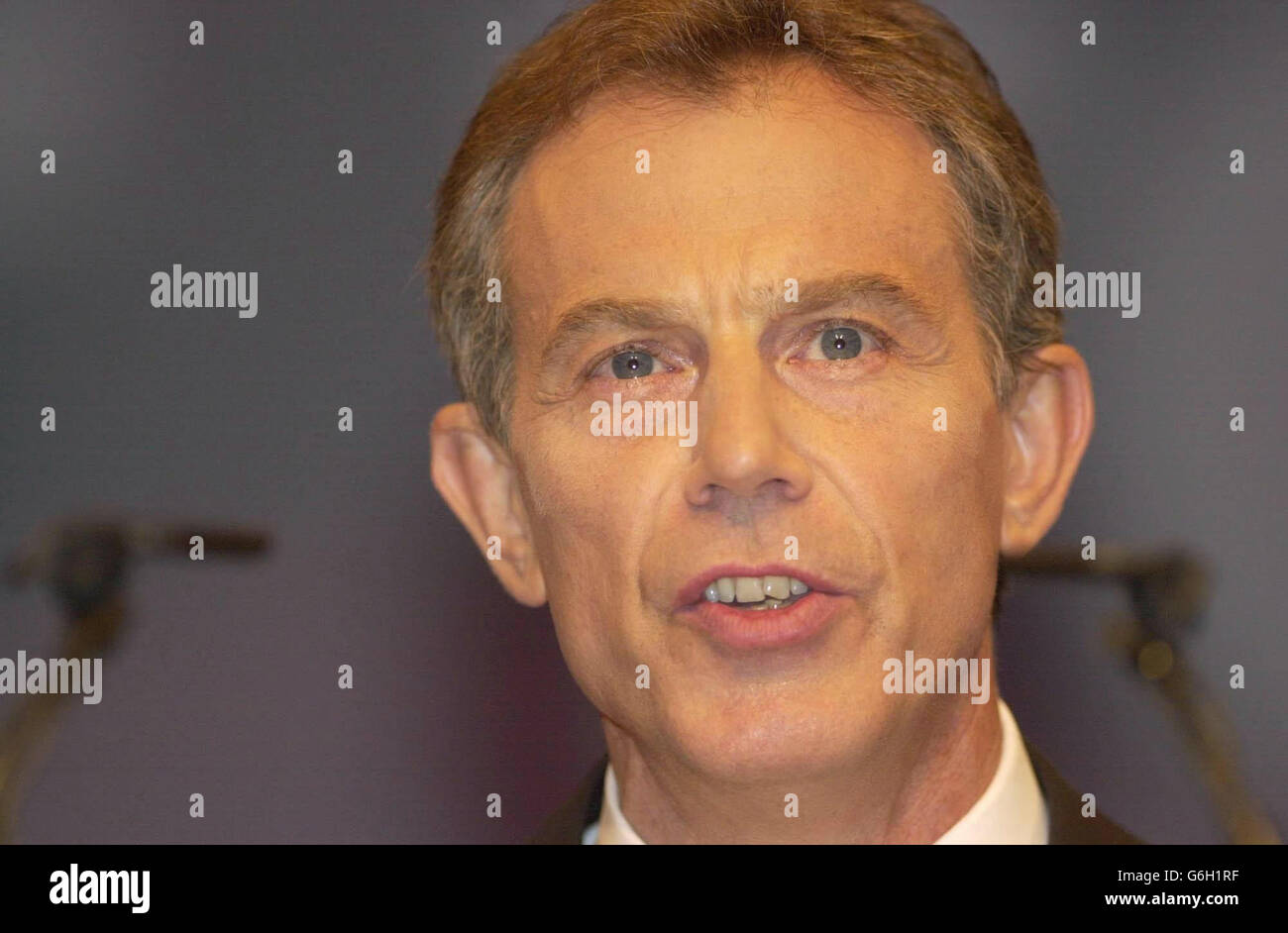 Labour Party conference - Tony Blair Stock Photo - Alamy