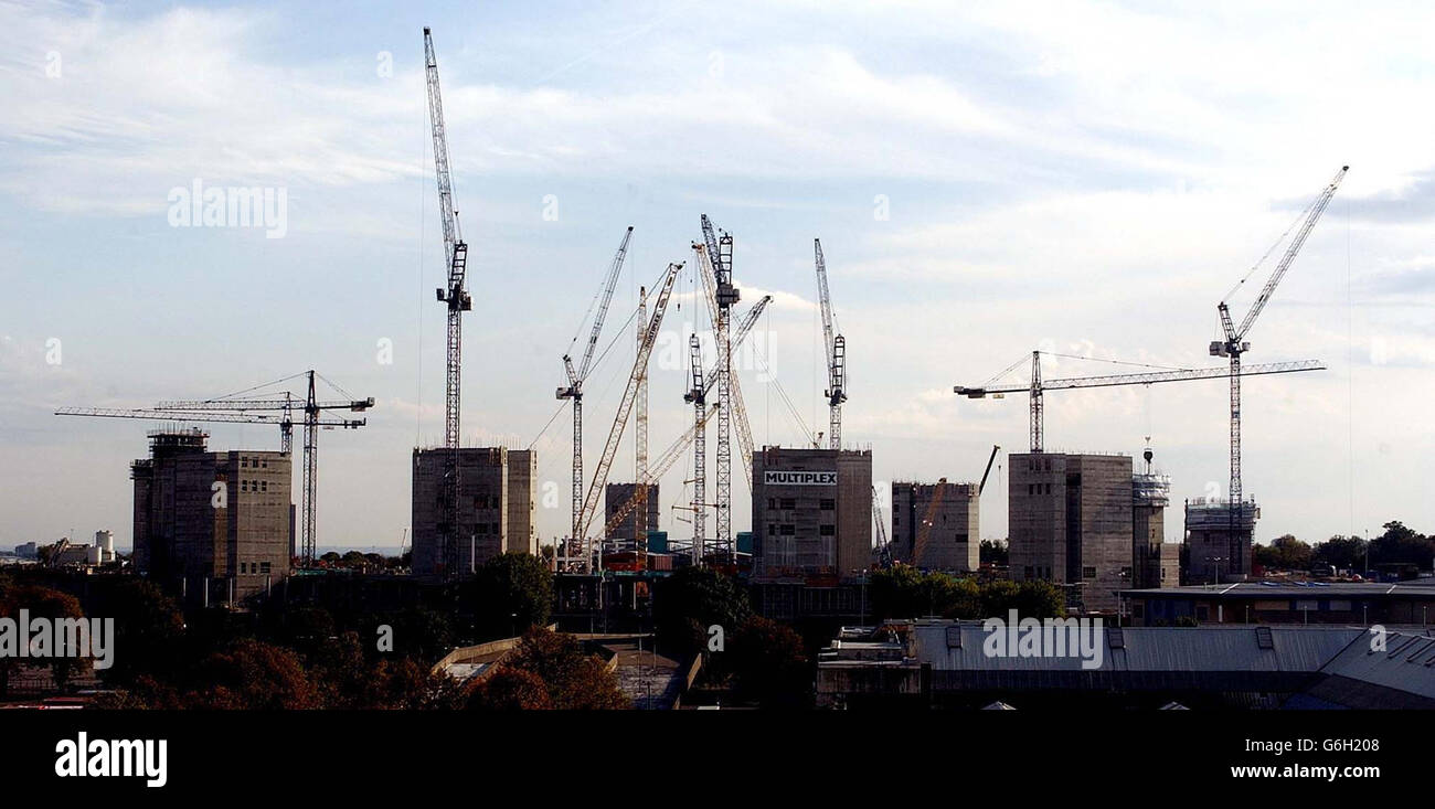 Replacing the twin towers as the new wembley logo hires stock