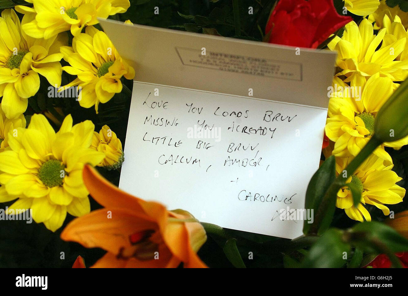 Dave King shooting death Stock Photo Alamy