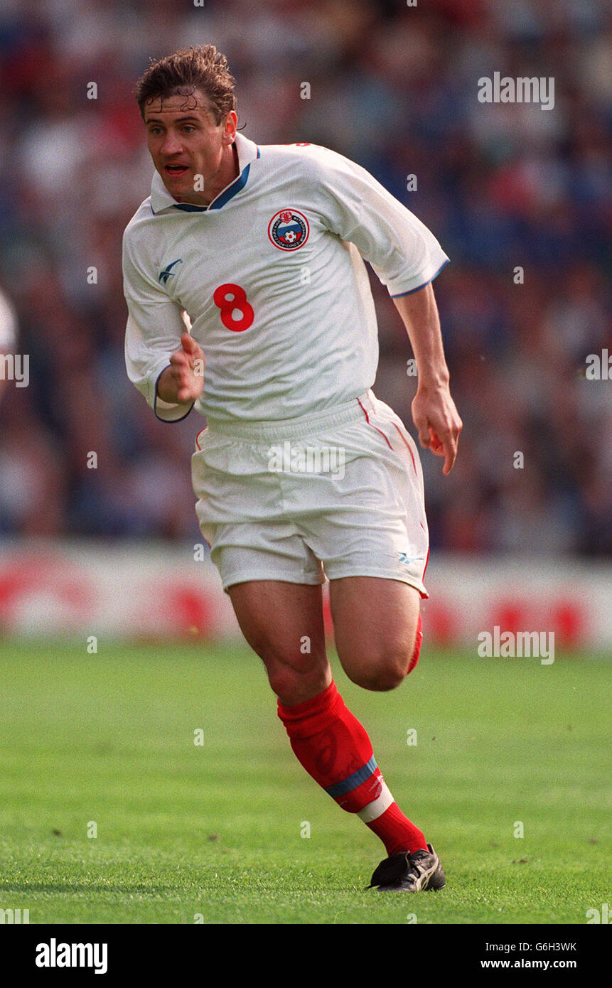 Soccer Euro 96 - Italy V Russia, Anfield, Liverpool. Andrei Kanchelskis ...