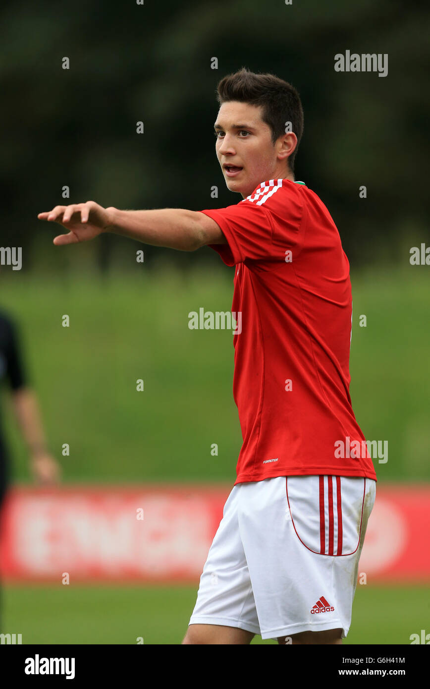 Soccer - Under 18's International - England v Hungary - St George's Park. Vida Mate, Hungary Stock Photo