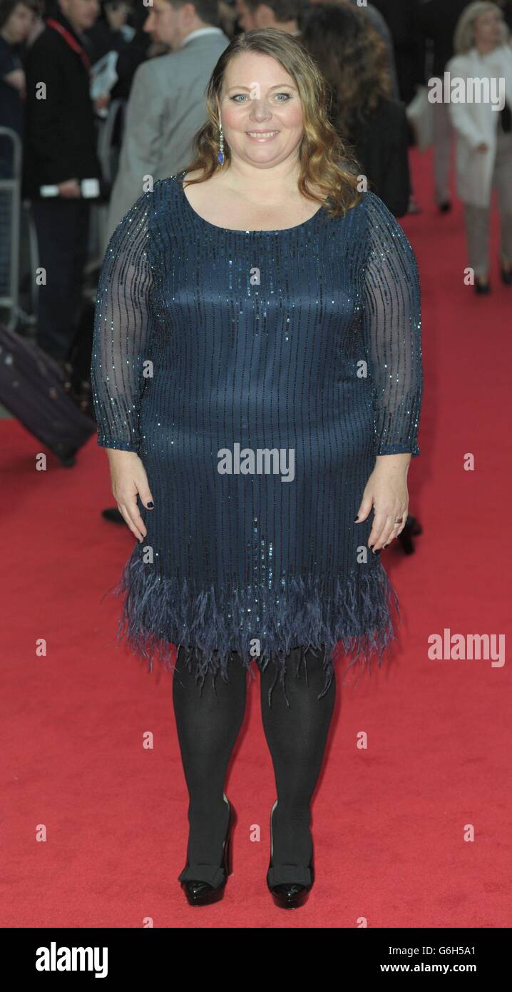 Joanna Scanlan attends the screening of The Invisible Woman at Odeon West End, London Stock