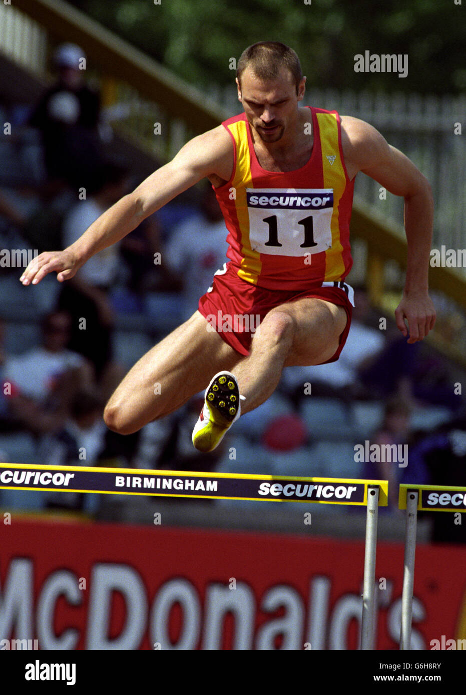 Athletics, British Olympic Trials, Birmingham Stock Photo Alamy