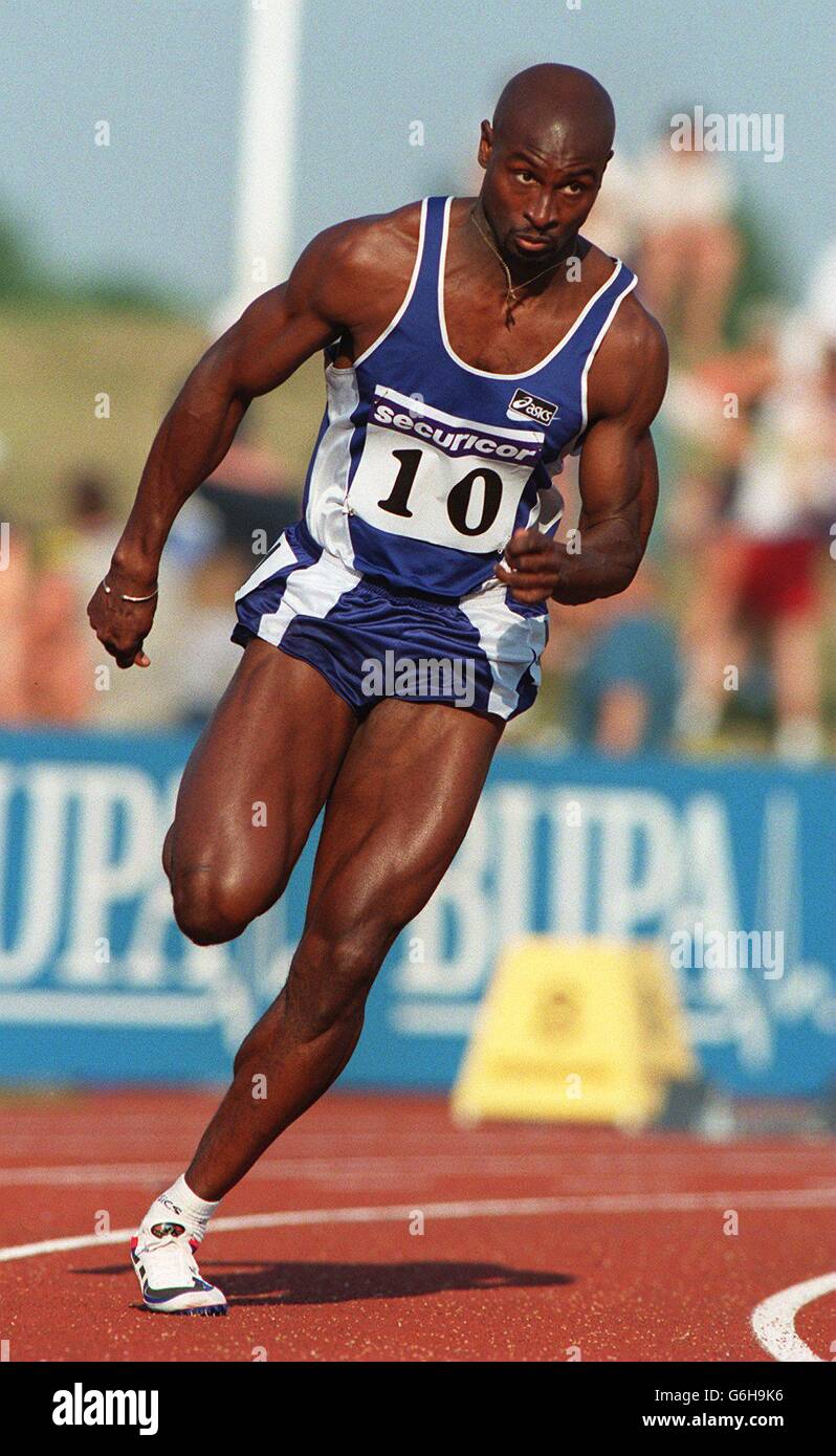 Athletics, British Olympic Trials, Birmingham Stock Photo Alamy