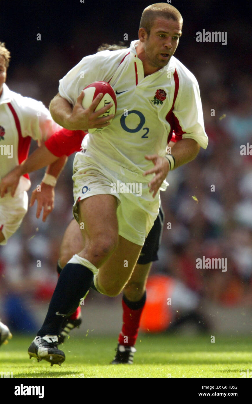 Joe worsley of the england rugby union team hires stock photography