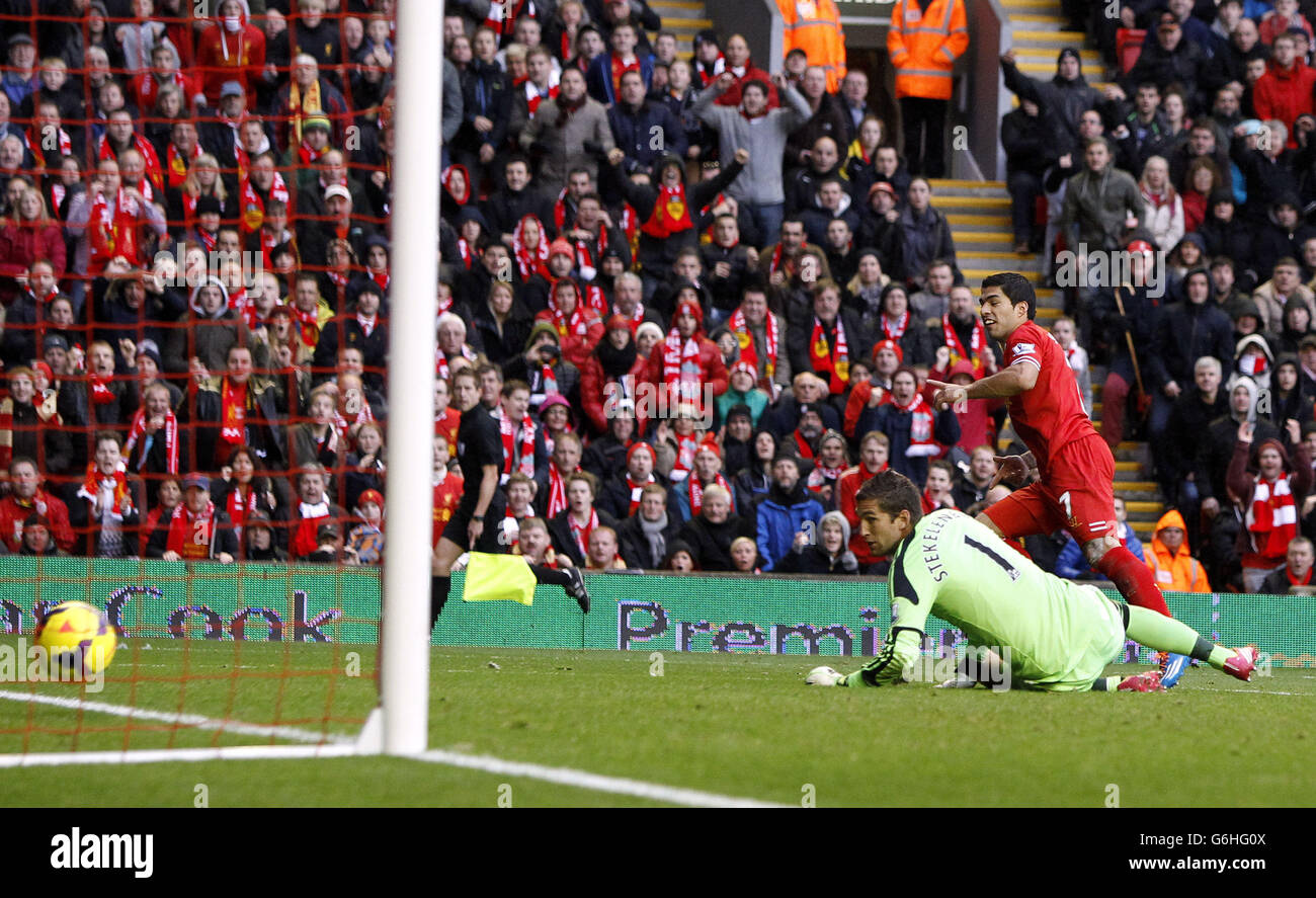 Soccer - Barclays Premier League - Liverpool v Fulham - Anfield Stock ...