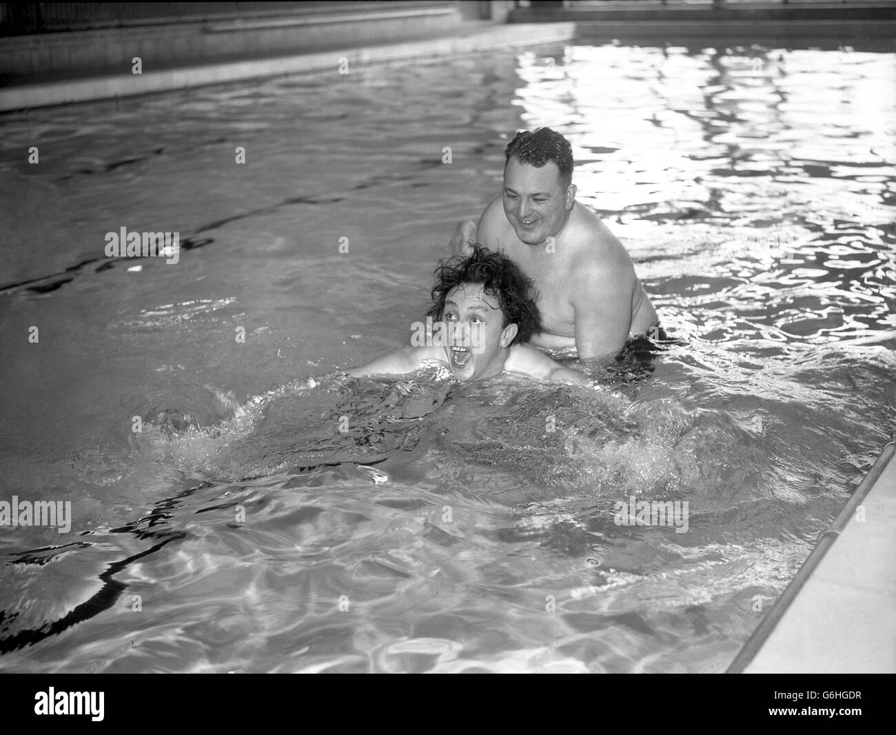 Entertainment - Ken Dodd Swimming Lessons - Coventry Stock Photo