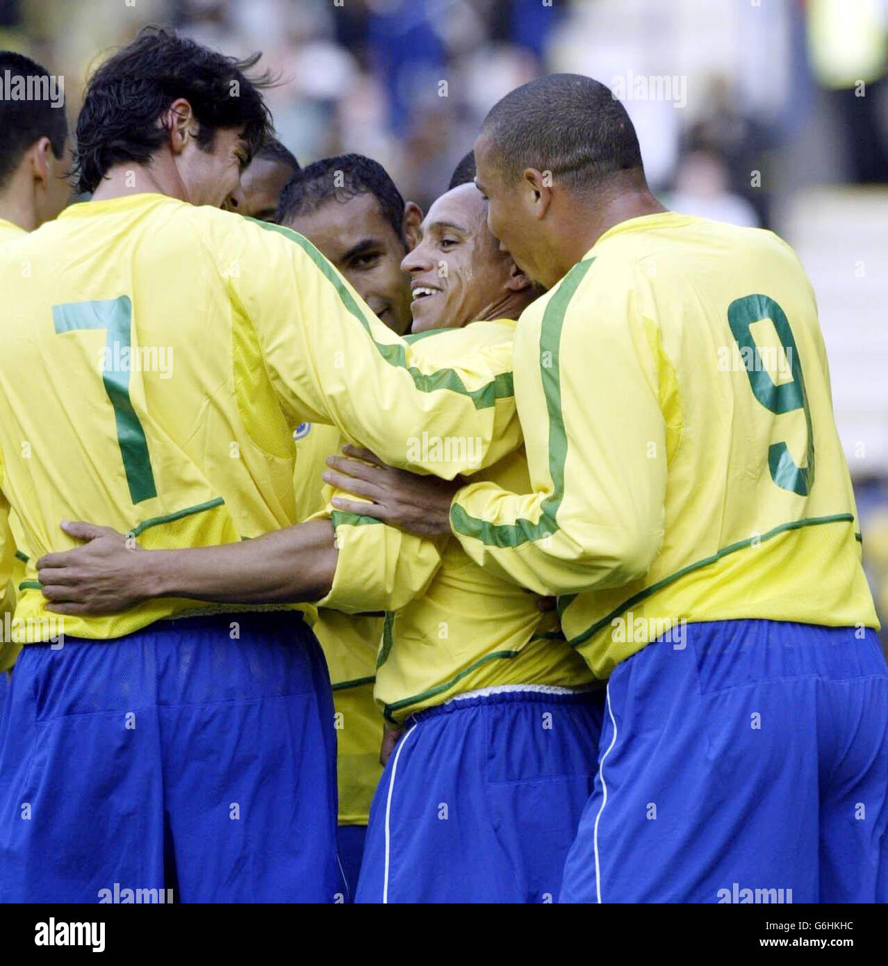 SOCCER Brazil v Jamaica Stock Photo