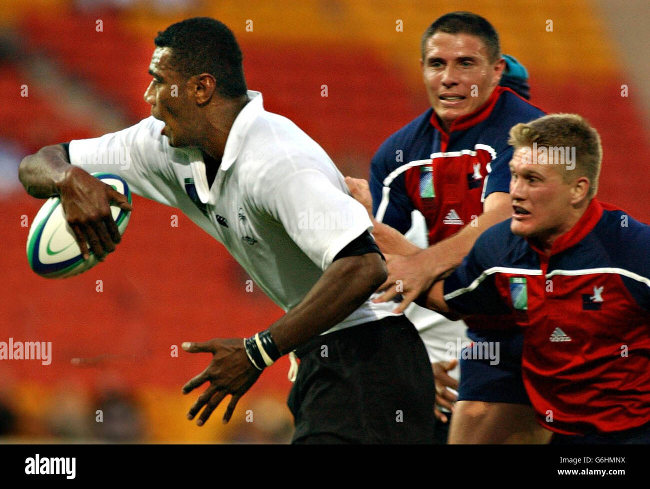 Fiji v USA Stock Photo