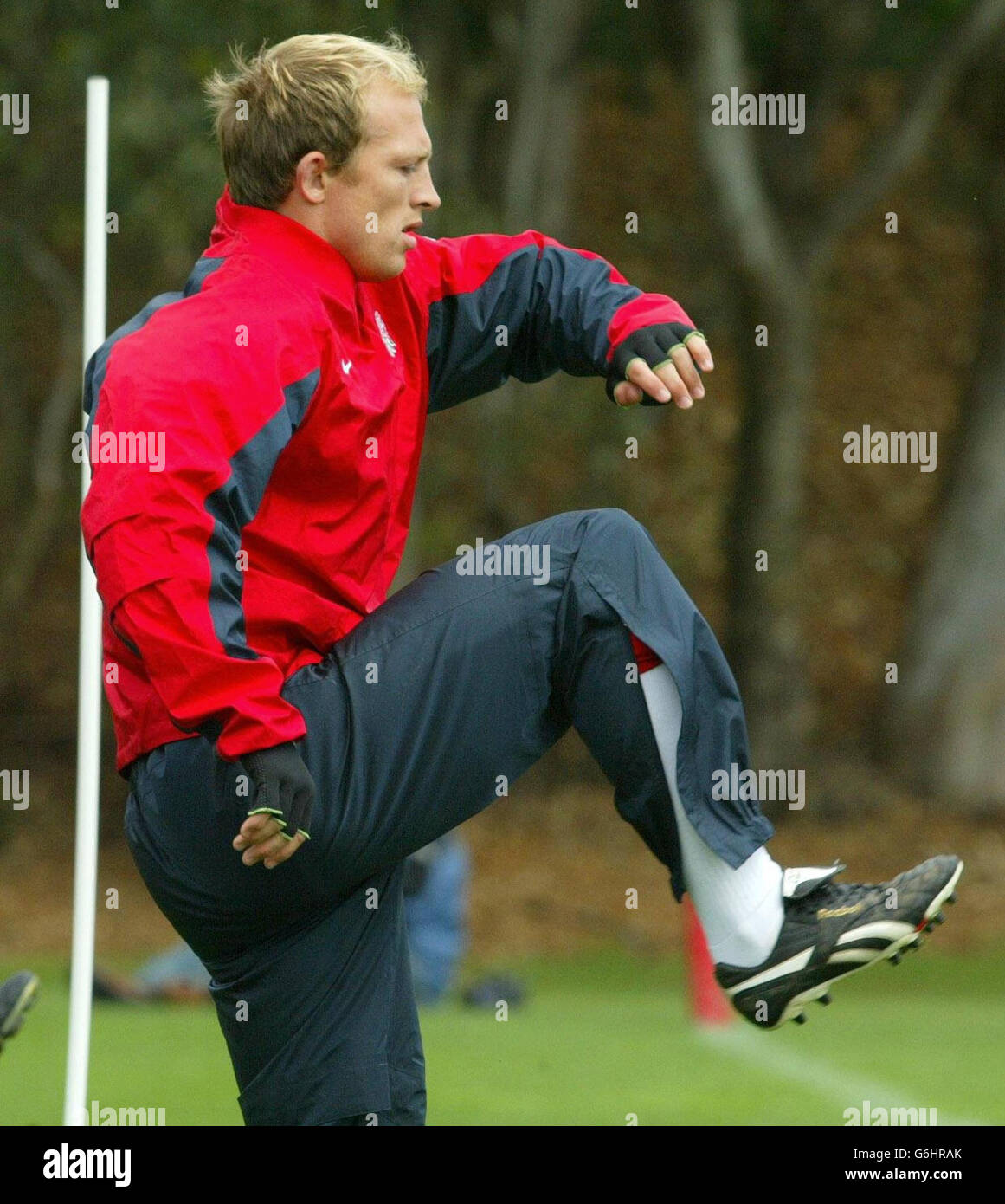 England scrum half Matt Dawson during