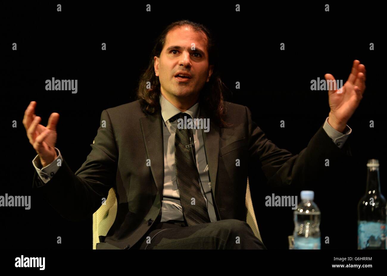 Theoretical Physicist Nima ArkaniHamed during a talk at the Science