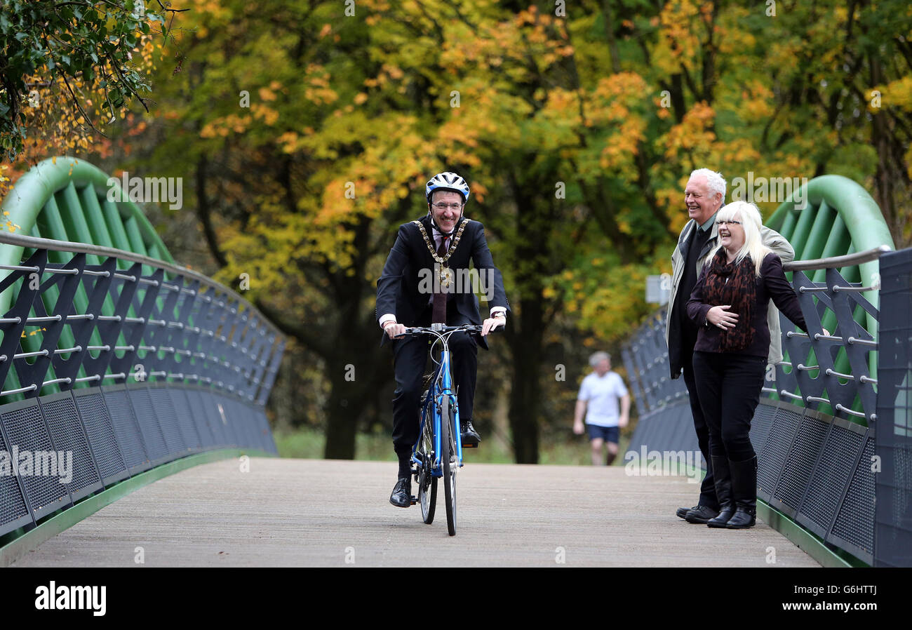 Luke Bridges John Luke Bridge Stock Photo - Alamy