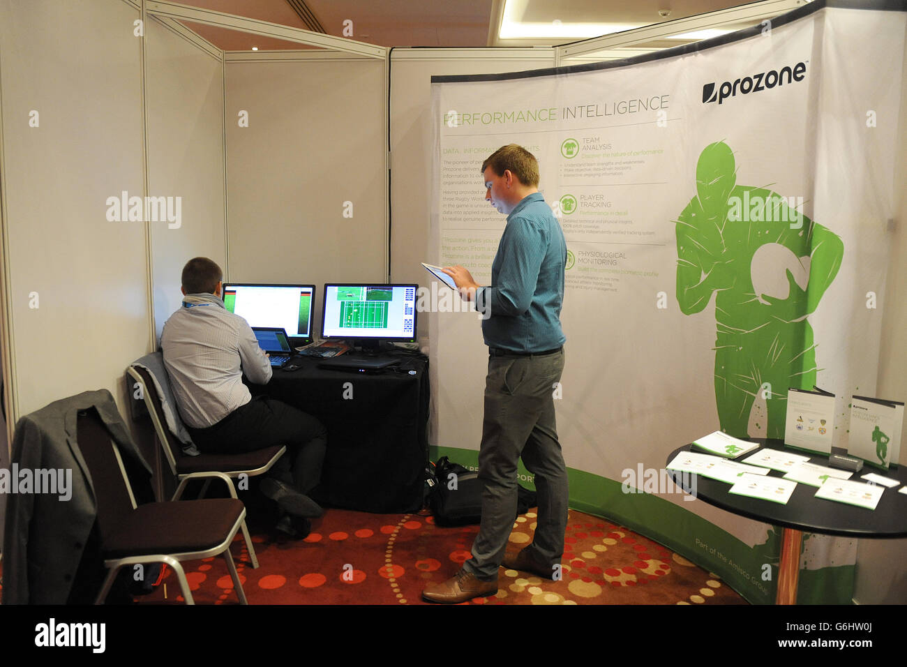 Proczone Rugby Expo 2013 - Day Two - Twickenham Stadium. Delegates visit Prozone ...