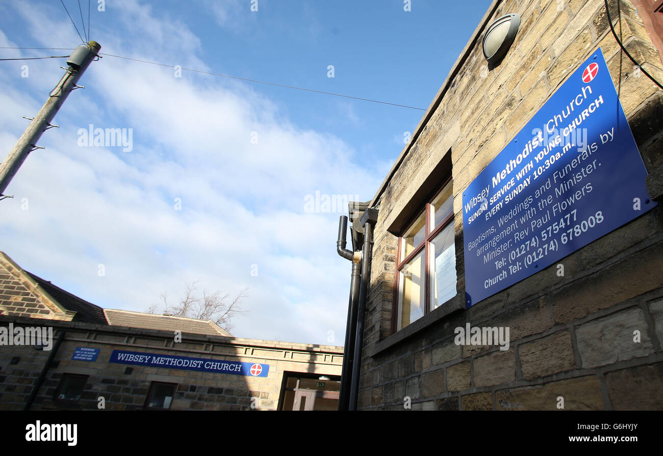 Wibsey Methodist Church in Bradford where the former chairman of the Co