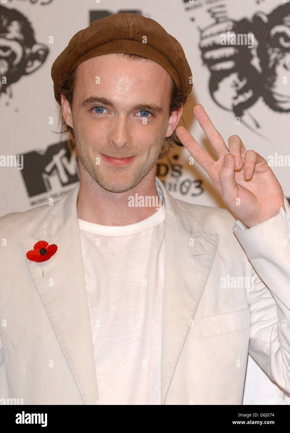 Fran Healy Rae Fran Healey MTV Europe Music Awards Stock Photo - Alamy
