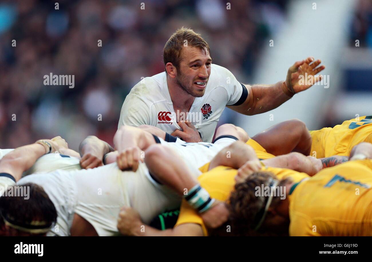 Rugby Union - QBE International - England v Australia - Twickenham Stock Photo