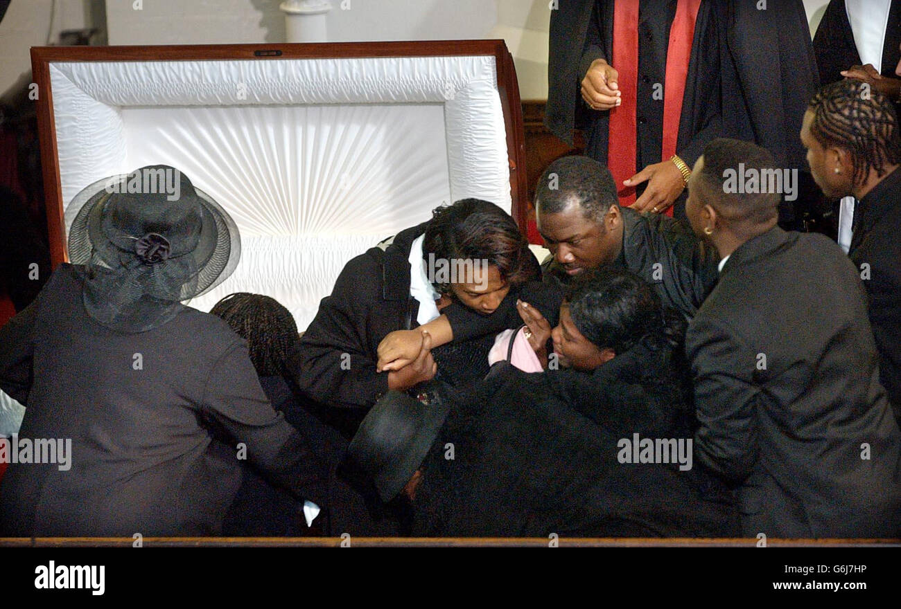 Funeral of Toni-Ann Byfield Stock Photo: 107351266 - Alamy