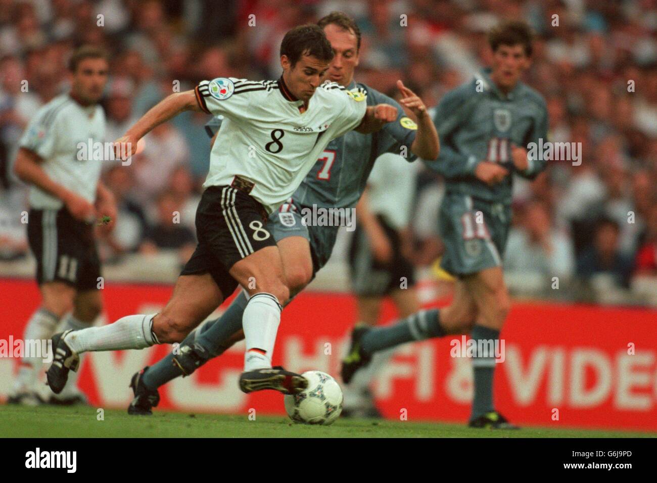 Soccer, Euro 96 Semi Final. England v Germany, Wembley Stock Photo Alamy