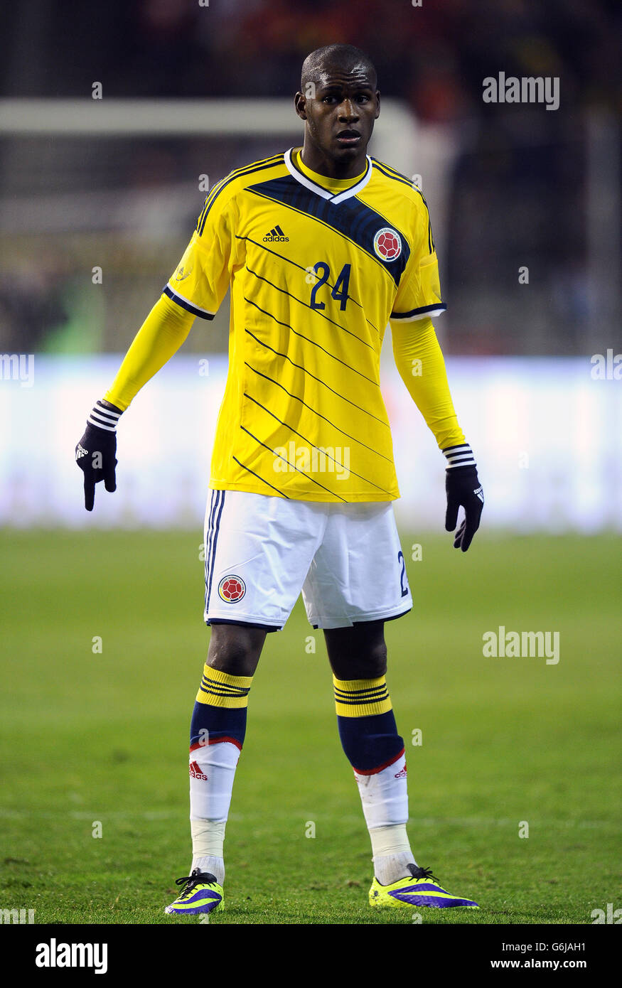 Soccer - International Friendly - Belgium v Colombia - King Baudouin Stadium Stock Photo