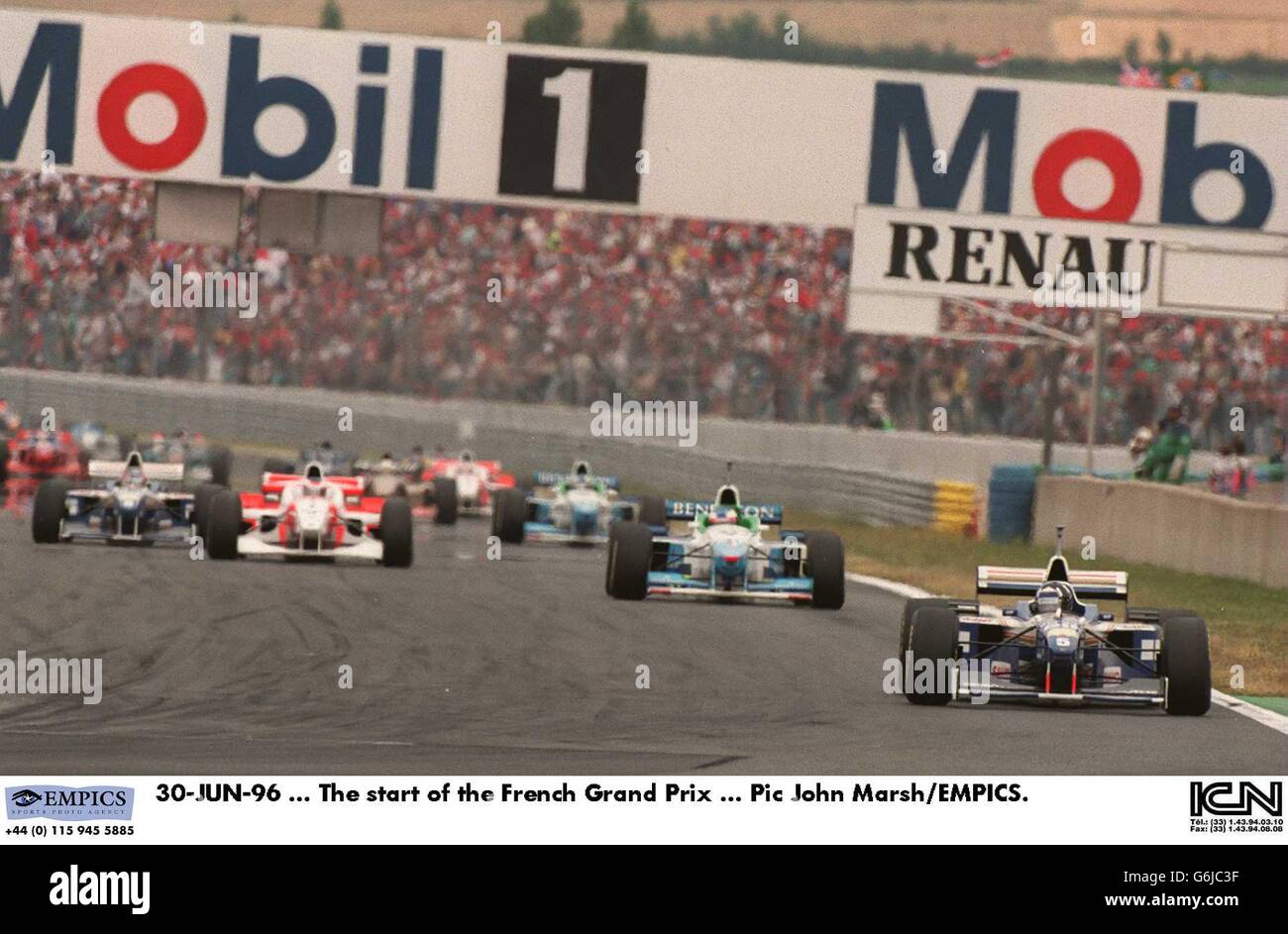 Motor Racing ... French Grand Prix Stock Photo - Alamy