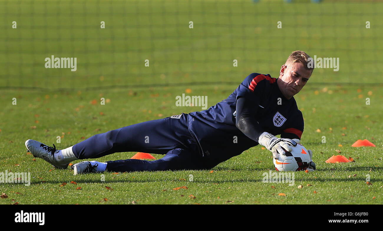 Englands goalkeepers joe hart hires stock photography and images Alamy