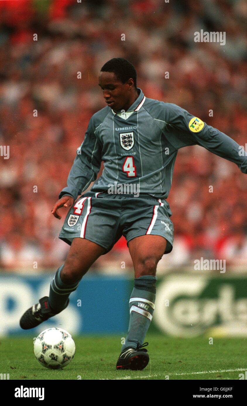 Soccer, Euro 96 Semi Final.  England v Germany, Wembley Stock Photo