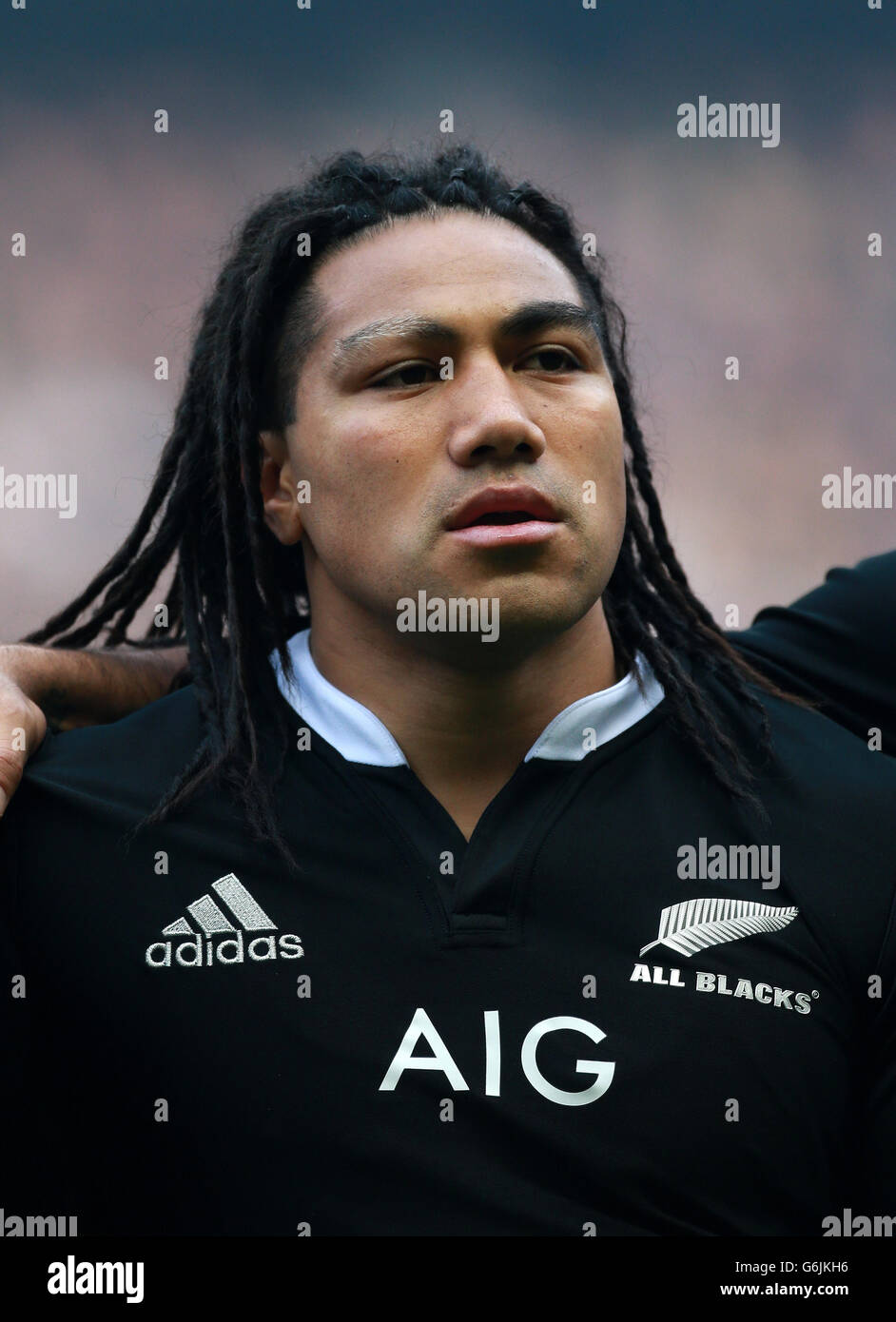 Rugby Union - QBE International - England v New Zealand - Twickenham. New Zealand's Ma'a Nonu during the QBE International at Twickenham Stadium, London. Stock Photo