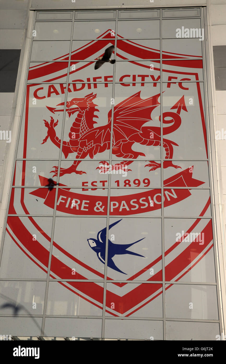 How to draw Cardiff City F.C. Logo - Premier League 