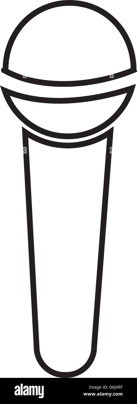 microphone isolated icon design Stock Vector Image & Art - Alamy