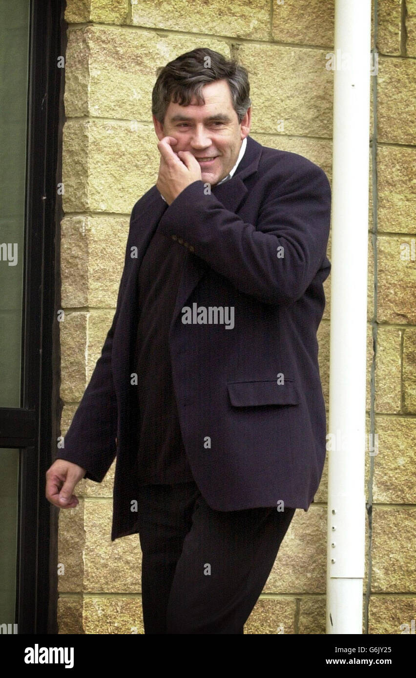 Baby boy john outside simpsons centre hires stock photography and