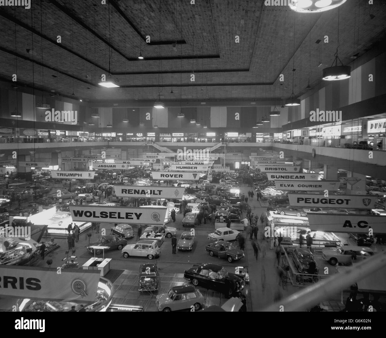 Earls Court Motor Show Stock Photos & Earls Court Motor Show Stock