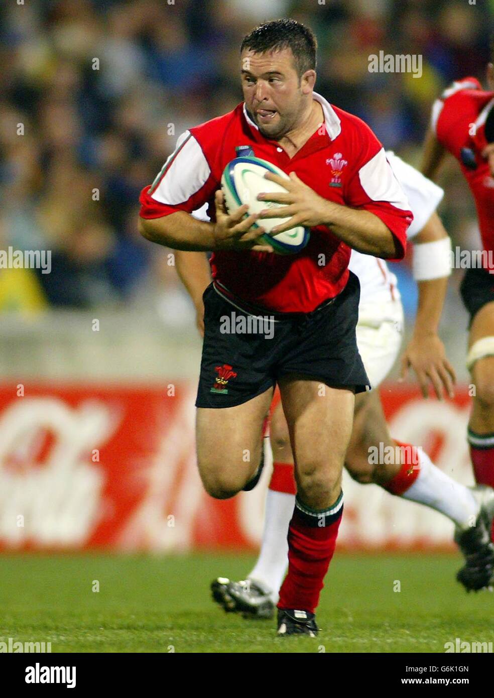 Photo Autographe 12x8 Mefin Davies – Rugby Galles – Signée à La Main