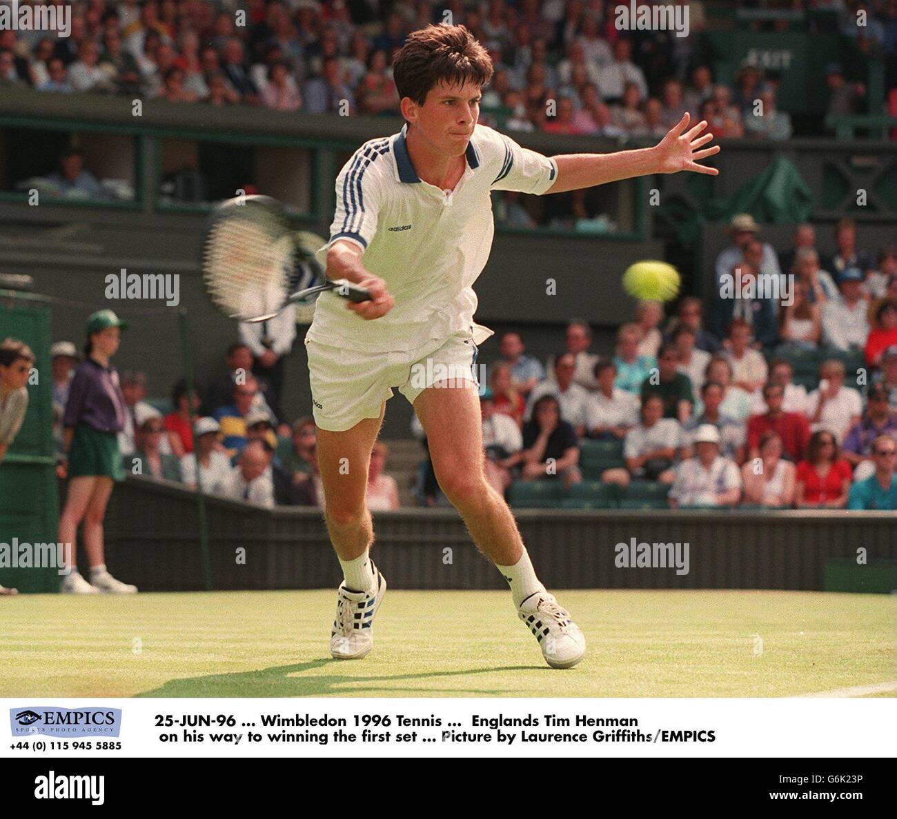 Tennis Wimbledon 1996 Stock Photos & Tennis Wimbledon 1996 Stock Images