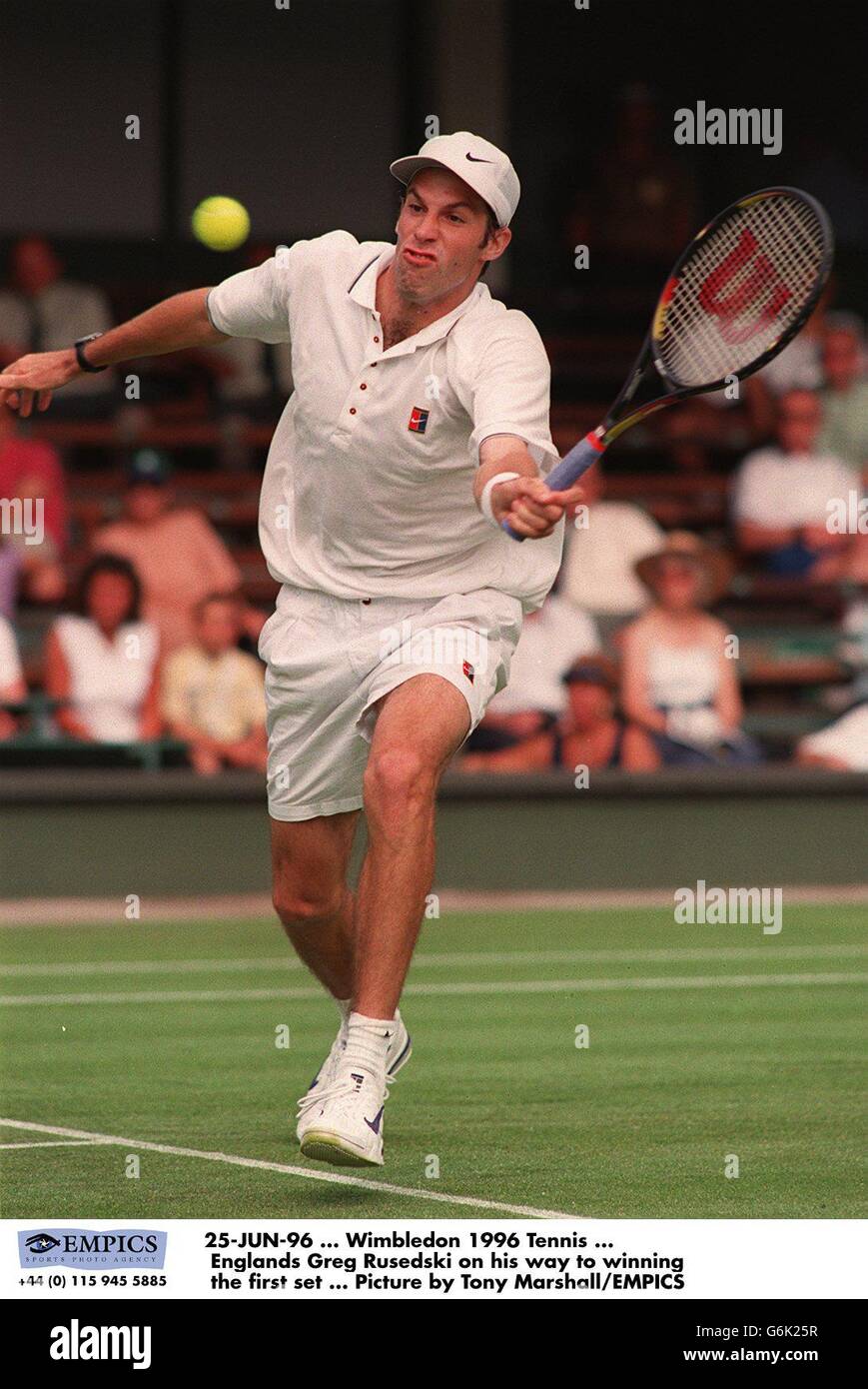 Tennis - Wimbledon 1996 Stock Photo - Alamy