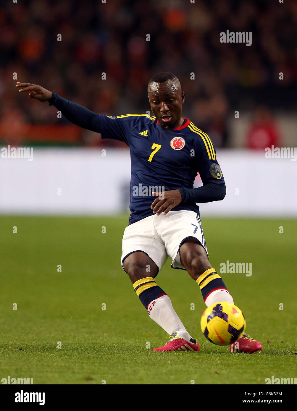 Soccer - International Friendly - Netherlands v Colombia - Amsterdam Arena. Pablo Armero, Colombia Stock Photo