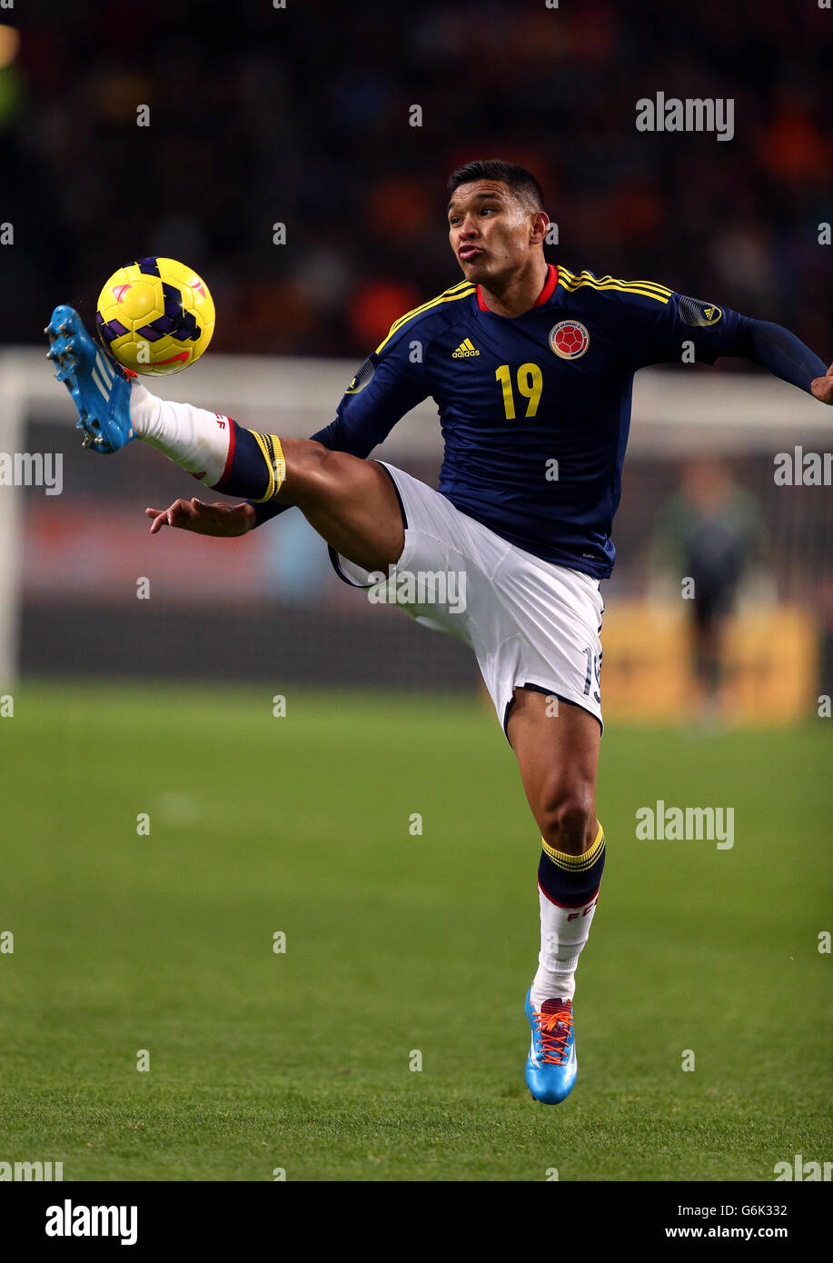 Soccer - International Friendly - Netherlands v Colombia - Amsterdam Arena. Teofilo Gutierrez, Colombia Stock Photo
