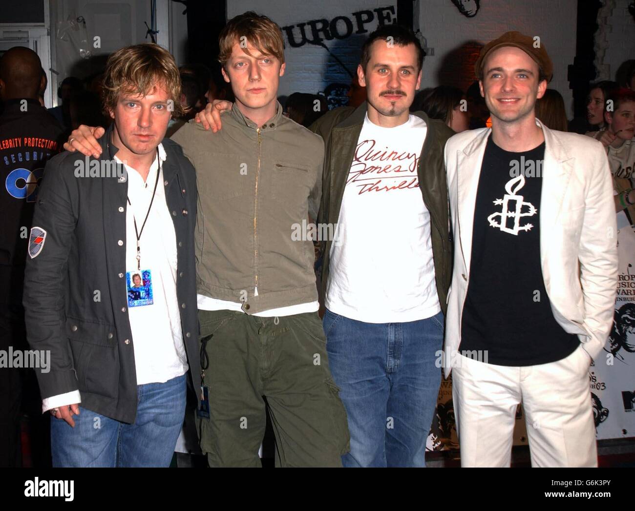 MTV Europe Music Awards 2003 Stock Photo Alamy