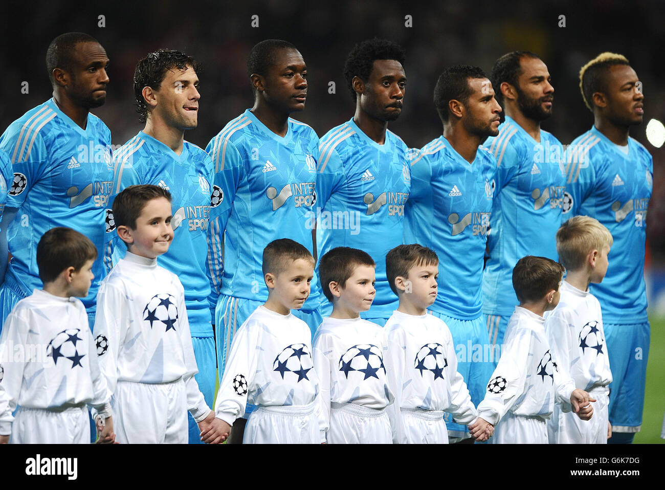 Soccer - UEFA Champions League - Group F - Arsenal v Olympique Marseille -  Emirates Stadium Stock Photo - Alamy