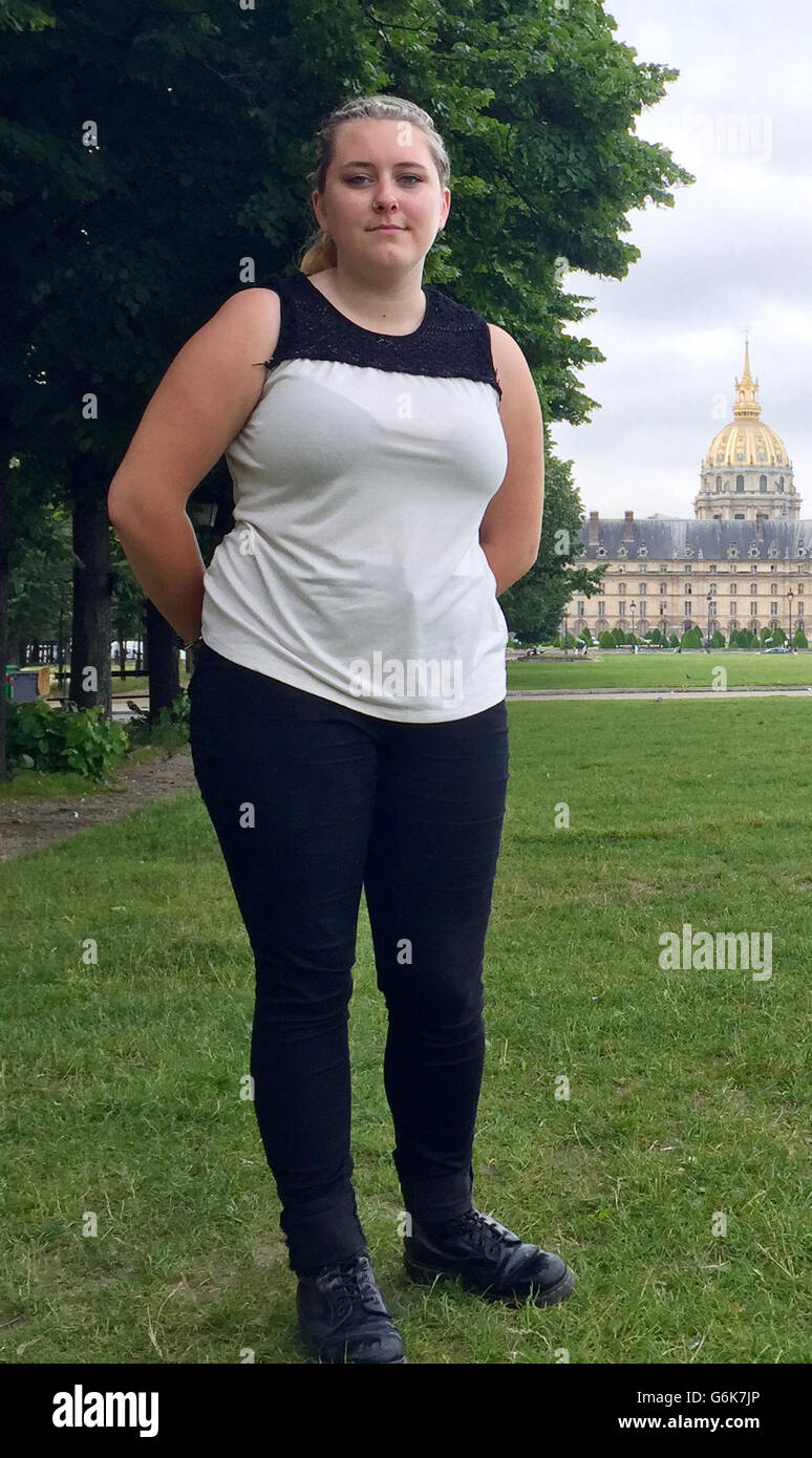 Emily Wade, 19, from Huddersfield, studying in Paris after Britain