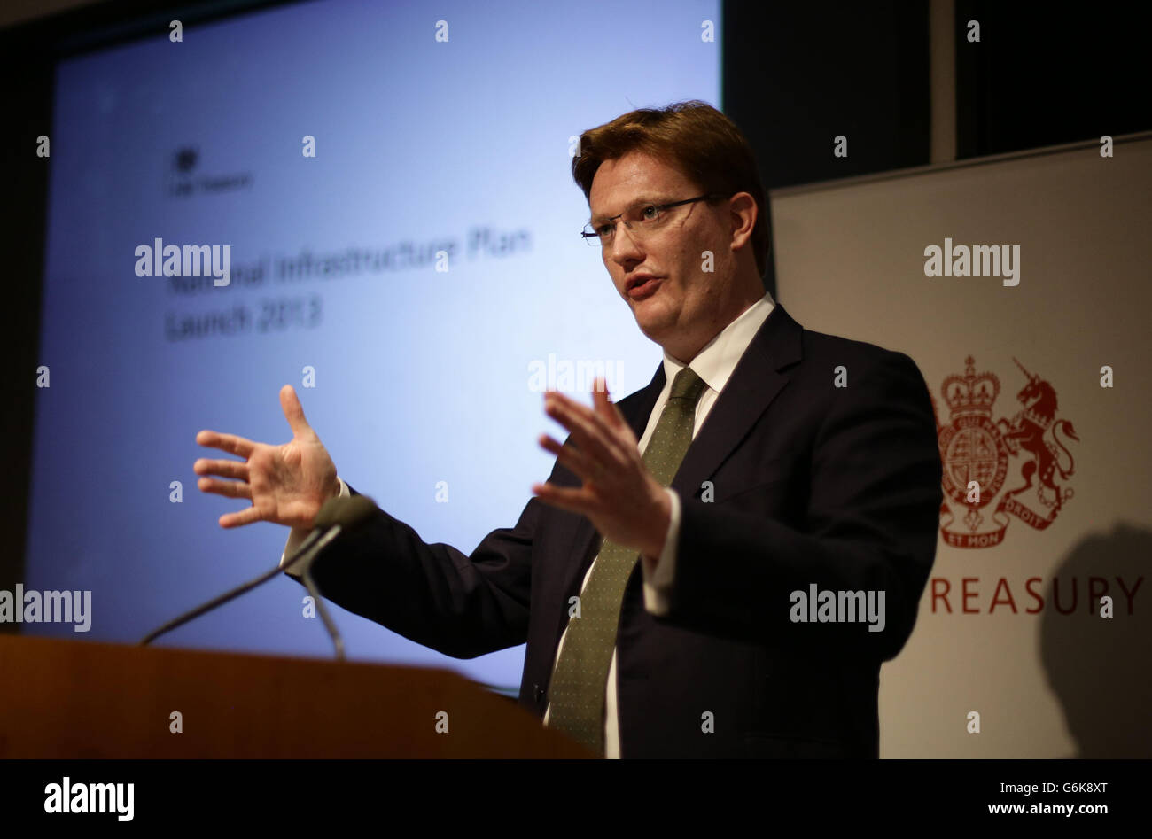 Danny Alexander Treasury Chief Secretary Danny Alexander at the launch of the National ...