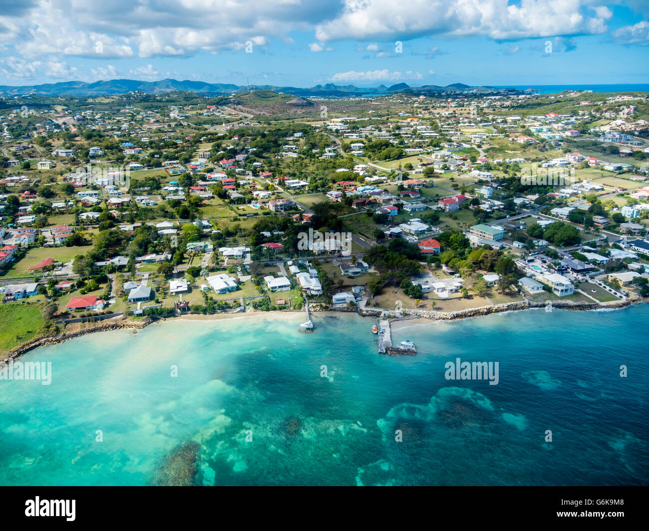 Antigua and Barbuda, Antigua, Crosbies, Boons Bay Stock Photo Alamy