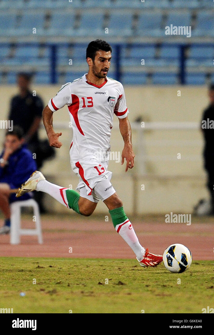 Soccer - AFC Asian Cup Qualifier - Lebanon v Iran - Sport City Stadium Stock Photo